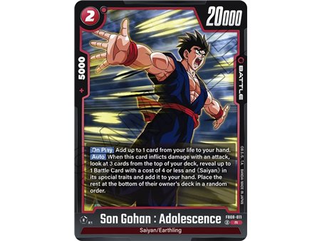 Son Gohan : Adolescence (Rare)