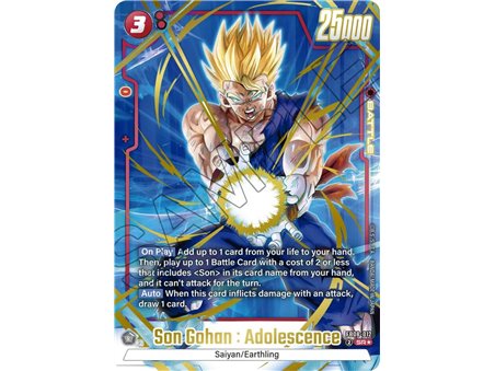 Son Gohan : Adolescence (Alternate Art)