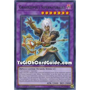 Gravekeeper's Supernaturalist (Rare)