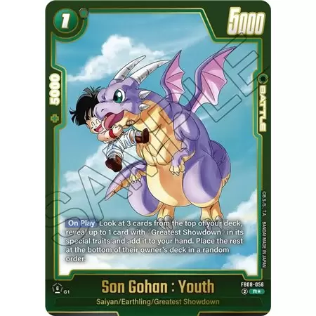 Son Gohan : Youth (Alternate Art)