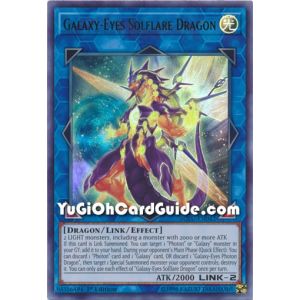 Galaxy-Eyes Solflare Dragon (Ultra Rare)