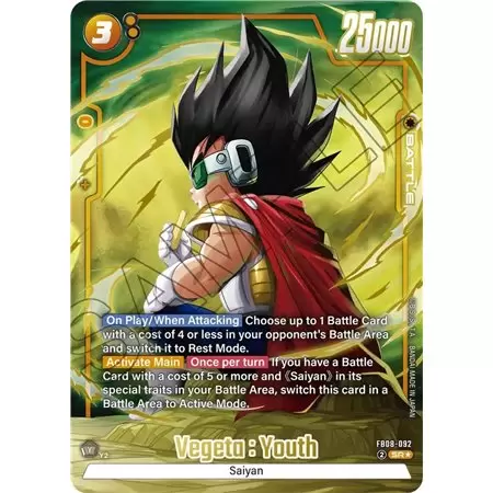 Vegeta : Youth (Alternate Art)