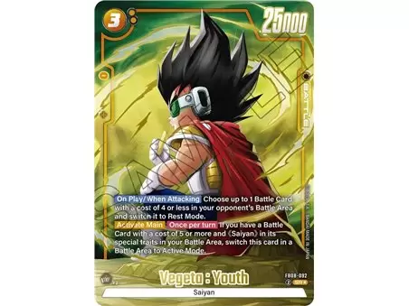 Vegeta : Youth (Alternate Art)