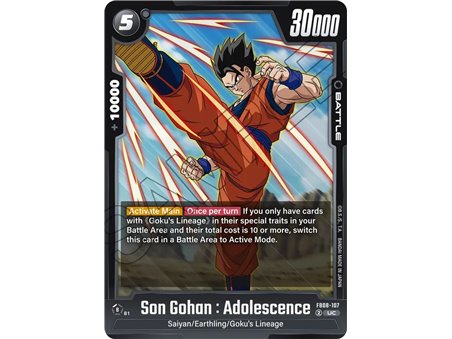 Son Gohan : Adolescence (Uncommon)