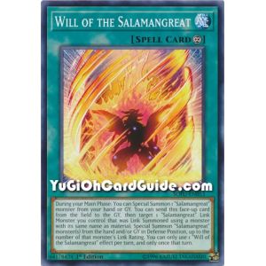 Will of the Salamangreat (Common)