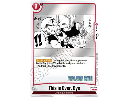 This is Over, Bye (Common)