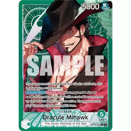Dracule Mihawk (Alternate Art)