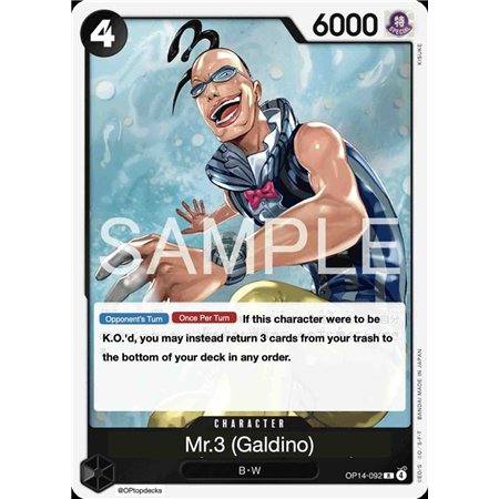 Mr.3 (Galdino) (Rare)