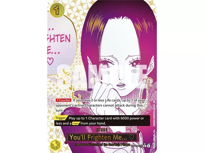 You'll Frighten Me... (Alternate Art)