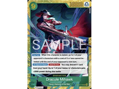 Dracule Mihawk (Secre Rare)