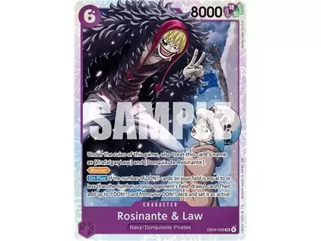 Rosinante & Law (Super Rare)