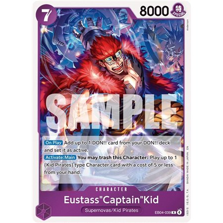 Eustass"Captain"Kid (Rare)