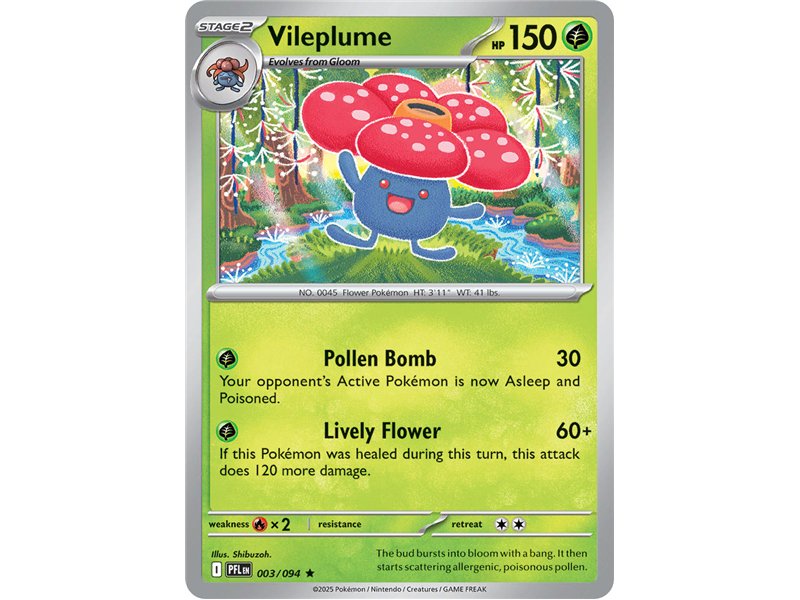 Vileplume (Uncommon)