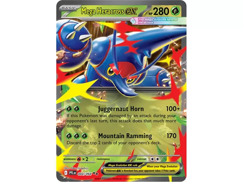 Mega Heracross ex (Double Rare)