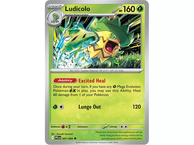 Ludicolo (Uncommon)