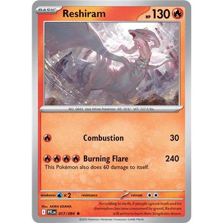 Reshiram (Rare Holofoil)