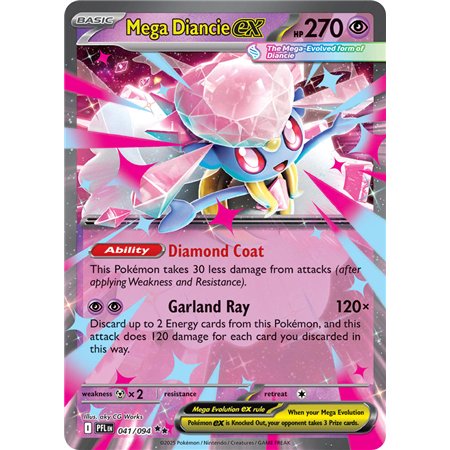 Mega Diancie ex (Double Rare)