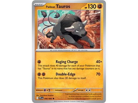Paldean Tauros (Uncommon)