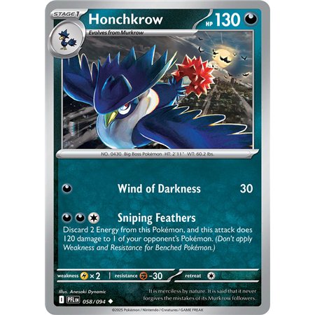 Honchkrow (Uncommon)