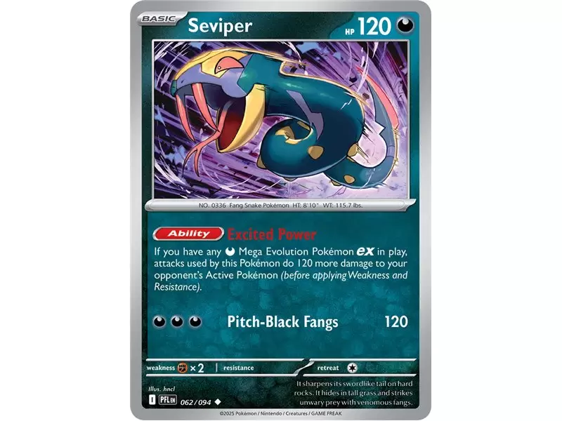 Seviper (Uncommon) Seviper (Uncommon)