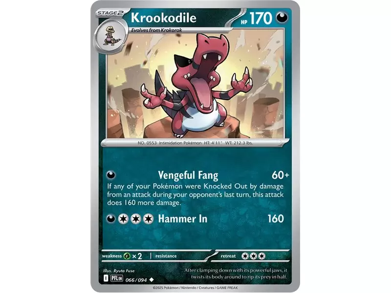 Krookodile (Uncommon)