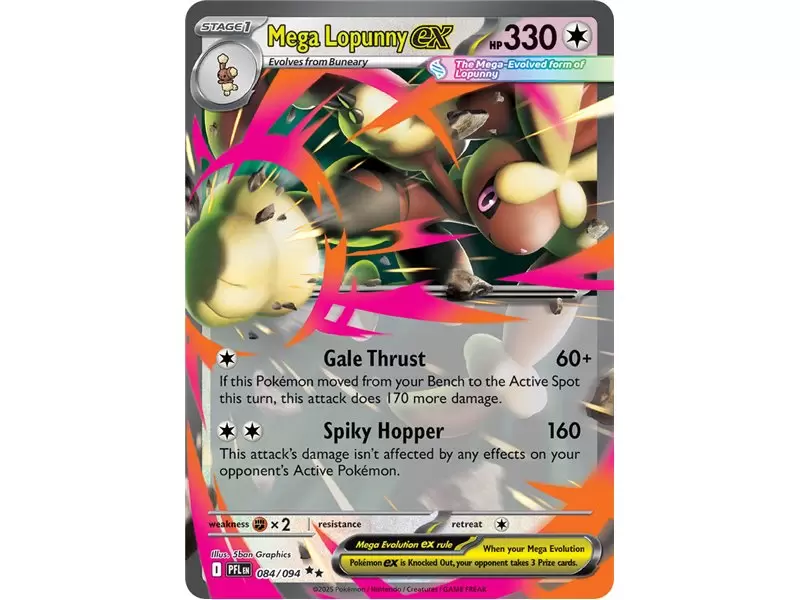 Mega Lopunny ex (Double Rare)