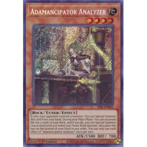 Adamancipator Analyzer (Secret Rare)