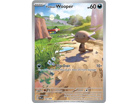 Paldean Wooper (Illustration Rare)