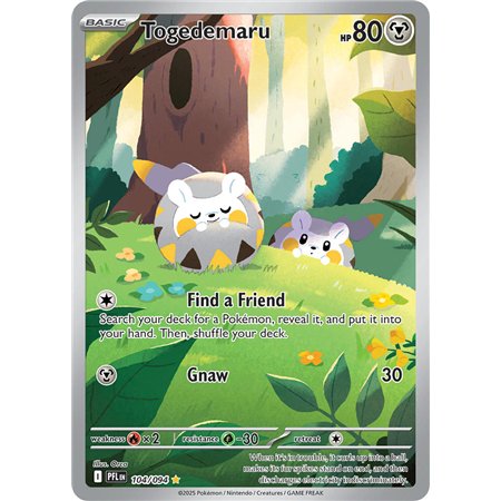 Togedemaru (Illustration Rare)