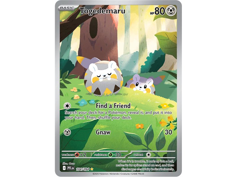 Togedemaru (Illustration Rare)