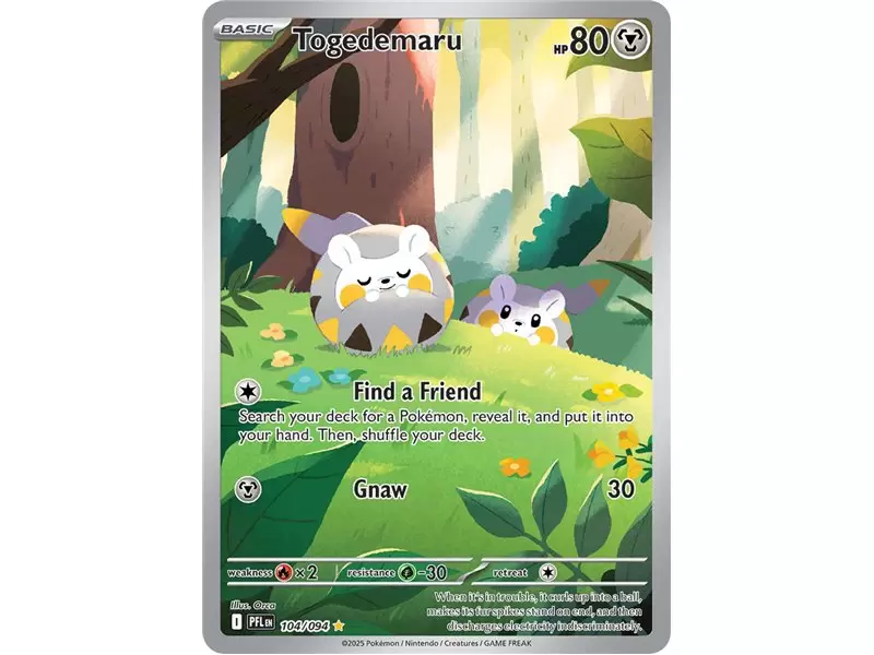 Togedemaru (Illustration Rare)