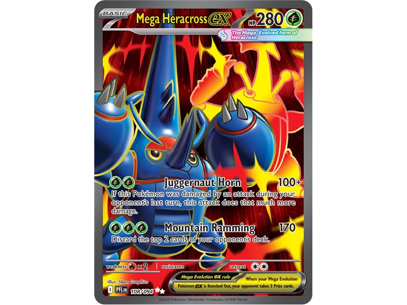 Mega Heracross ex (Ultra Rare)