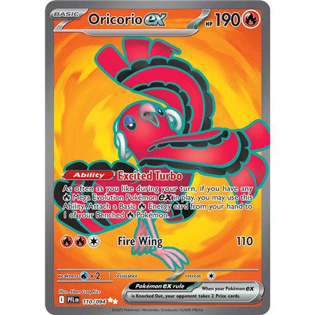 Oricorio ex (Ultra Rare)