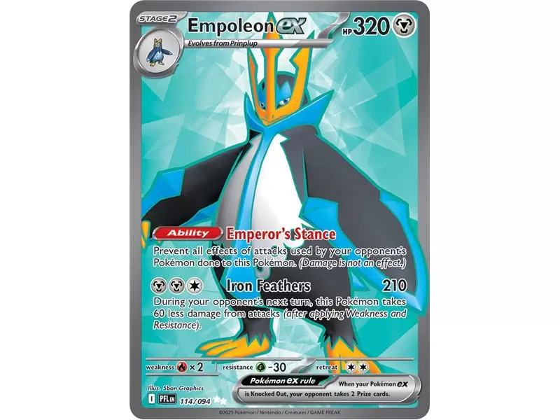 Empoleon ex (Ultra Rare)
