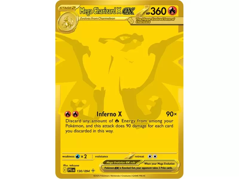 Mega Charizard X ex (Mega Hyper Rare)