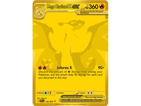 Mega Charizard X ex (Mega Hyper Rare)