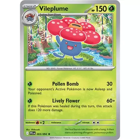 Vileplume (Uncommon/Reverse Holofoil)