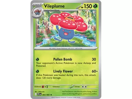 Vileplume  (Uncommon/Reverse Holofoil)