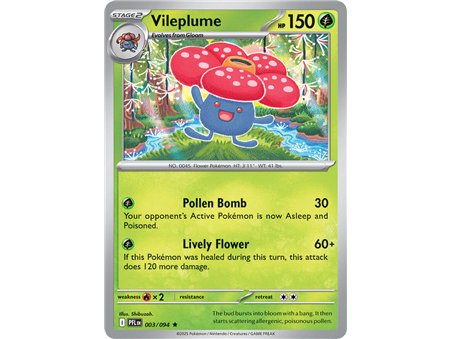 Vileplume (Uncommon/Reverse Holofoil)