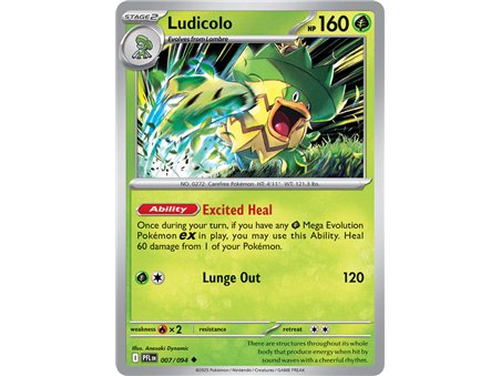 Ludicolo (Uncommon/Reverse Holofoil)