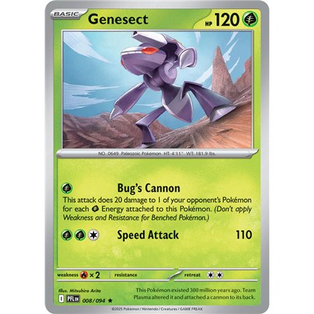 Genesect (Rare/Reverse Holofoil)