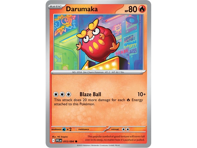 Darumaka (Common/Reverse Holofoil)