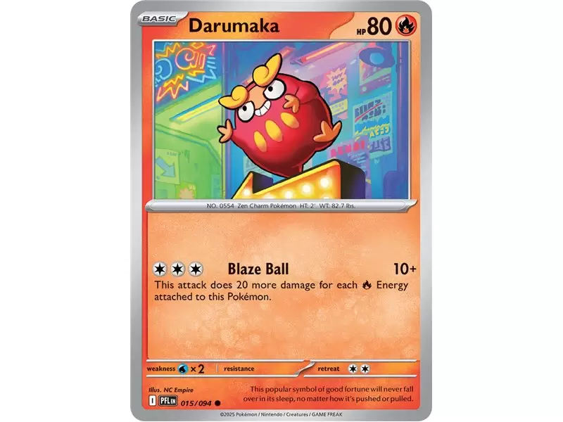 Darumaka (Common/Reverse Holofoil)