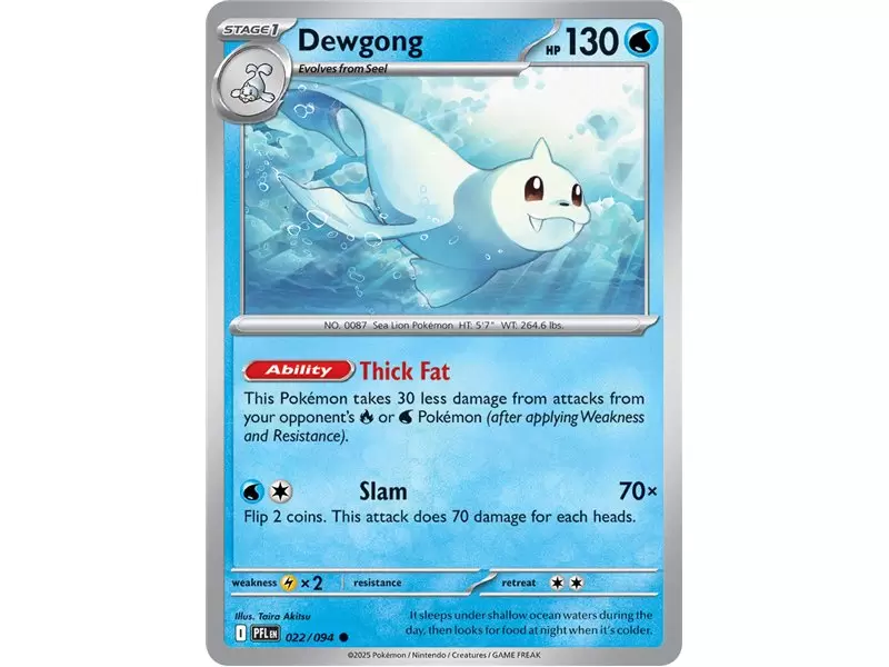 Dewgong (Common/Reverse Holofoil)