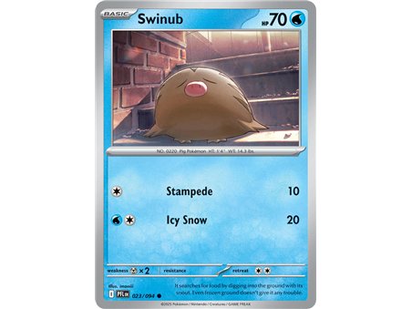 Swinub (Common/Reverse Holofoil)