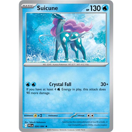 Suicune (Rare/Reverse Holofoil)