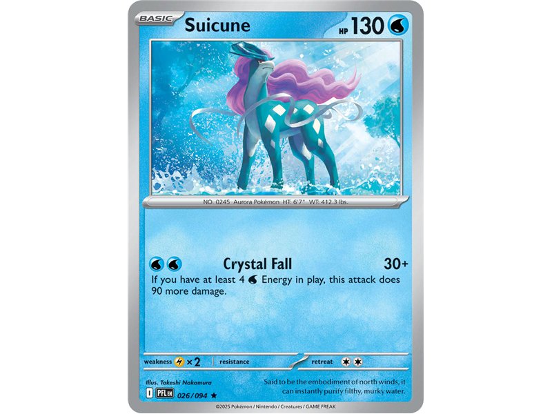 Suicune (Rare/Reverse Holofoil)
