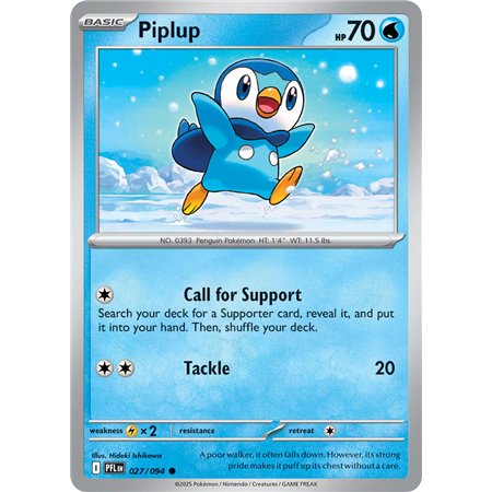 Piplup (Common/Reverse Holofoil)