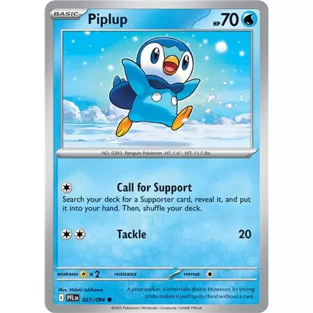Piplup (Common/Reverse Holofoil)
