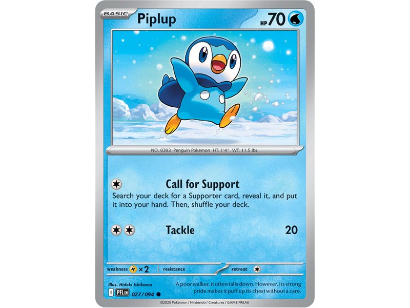 Piplup (Common/Reverse Holofoil)